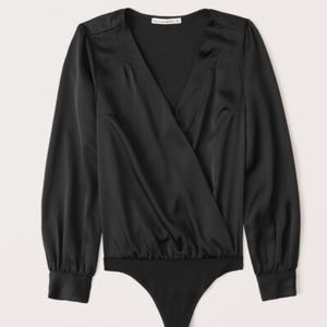 Silky Bodysuit Blouse